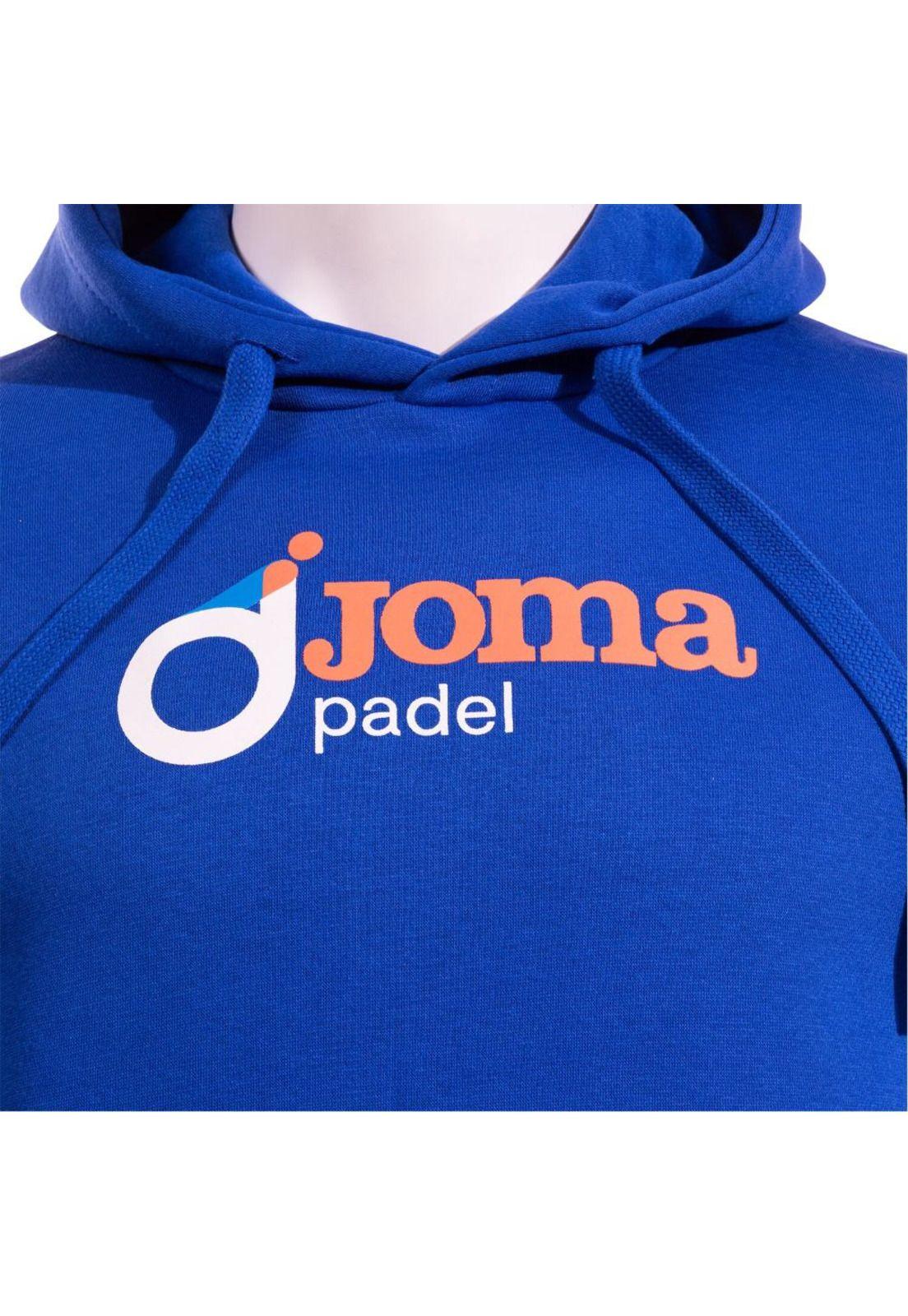 Polerón Hoodie Hombre Torneo Royal Azul Joma-3