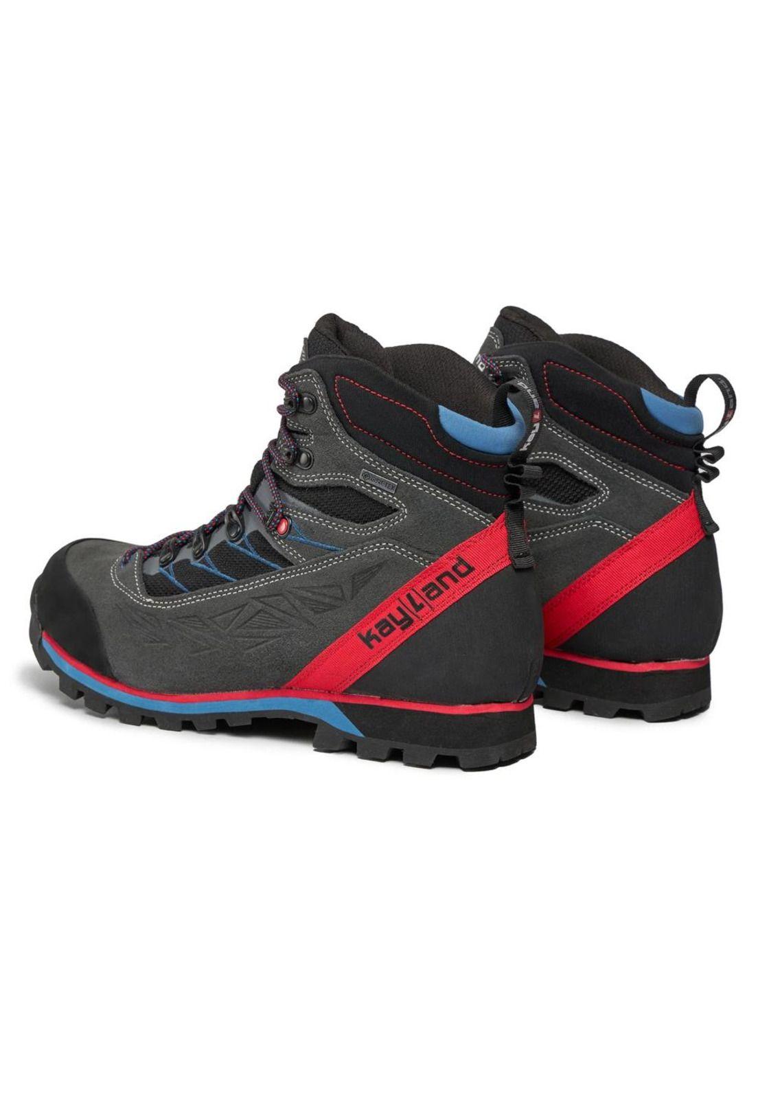 Botín Trekking Hombre Legacy Gris Rojo Kayland-2