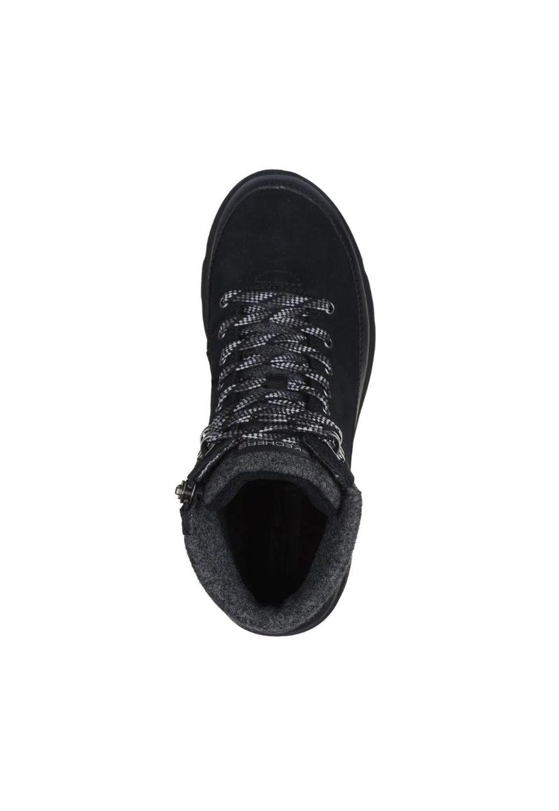 Botín Mujer Glacial Ultra Negro Skechers-2