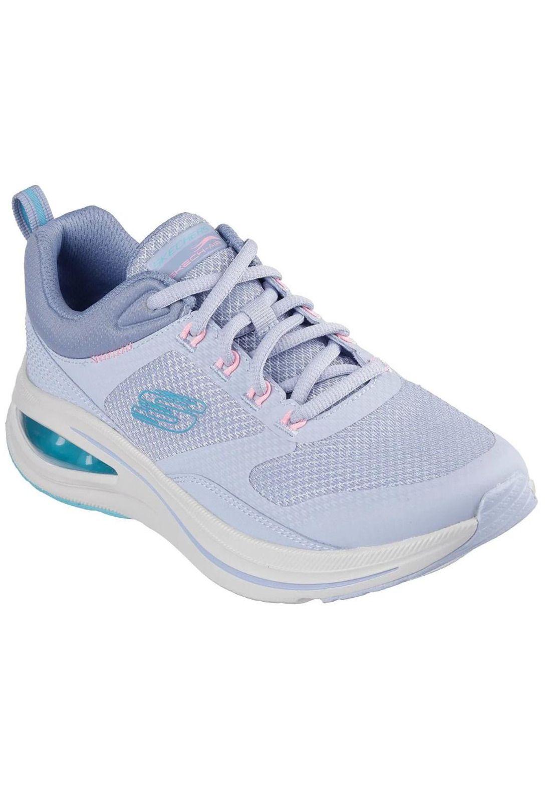 Zapatilla Mujer Sckech Air Meta Azul Skechers-1