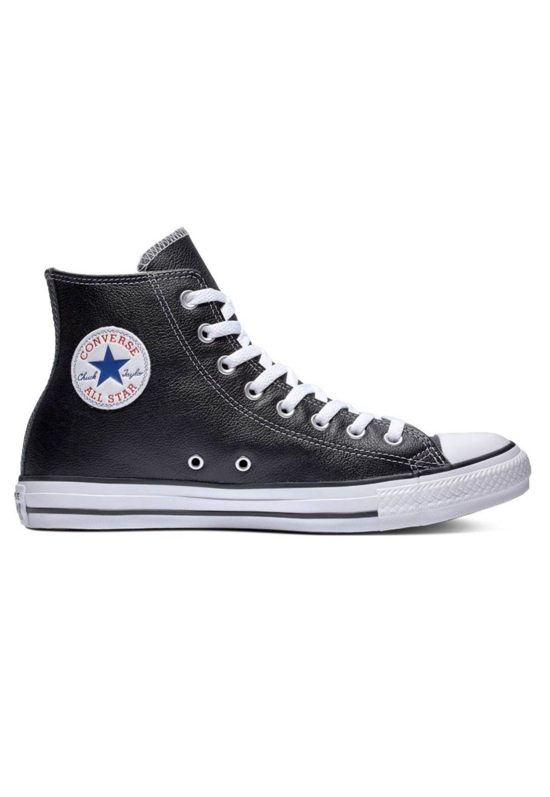 Zapatilla Chuck Taylor Classic Cuero Negro Converse-0