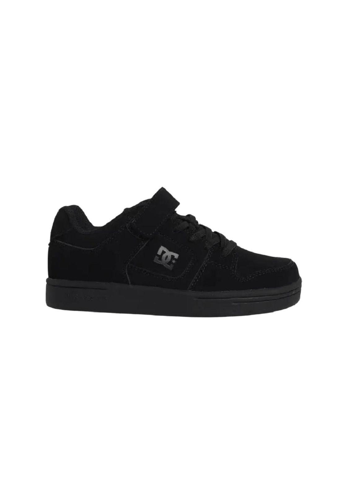 Zapatilla Urbana Kids Manteca 4 Negro DC-0