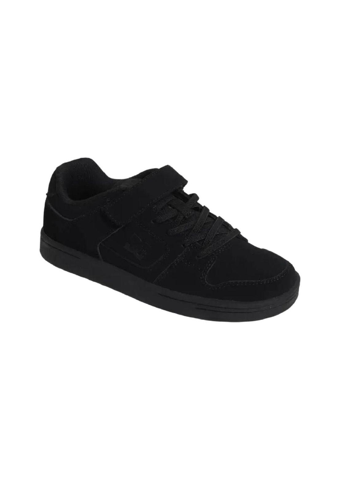 Zapatilla Urbana Kids Manteca 4 Negro DC-1
