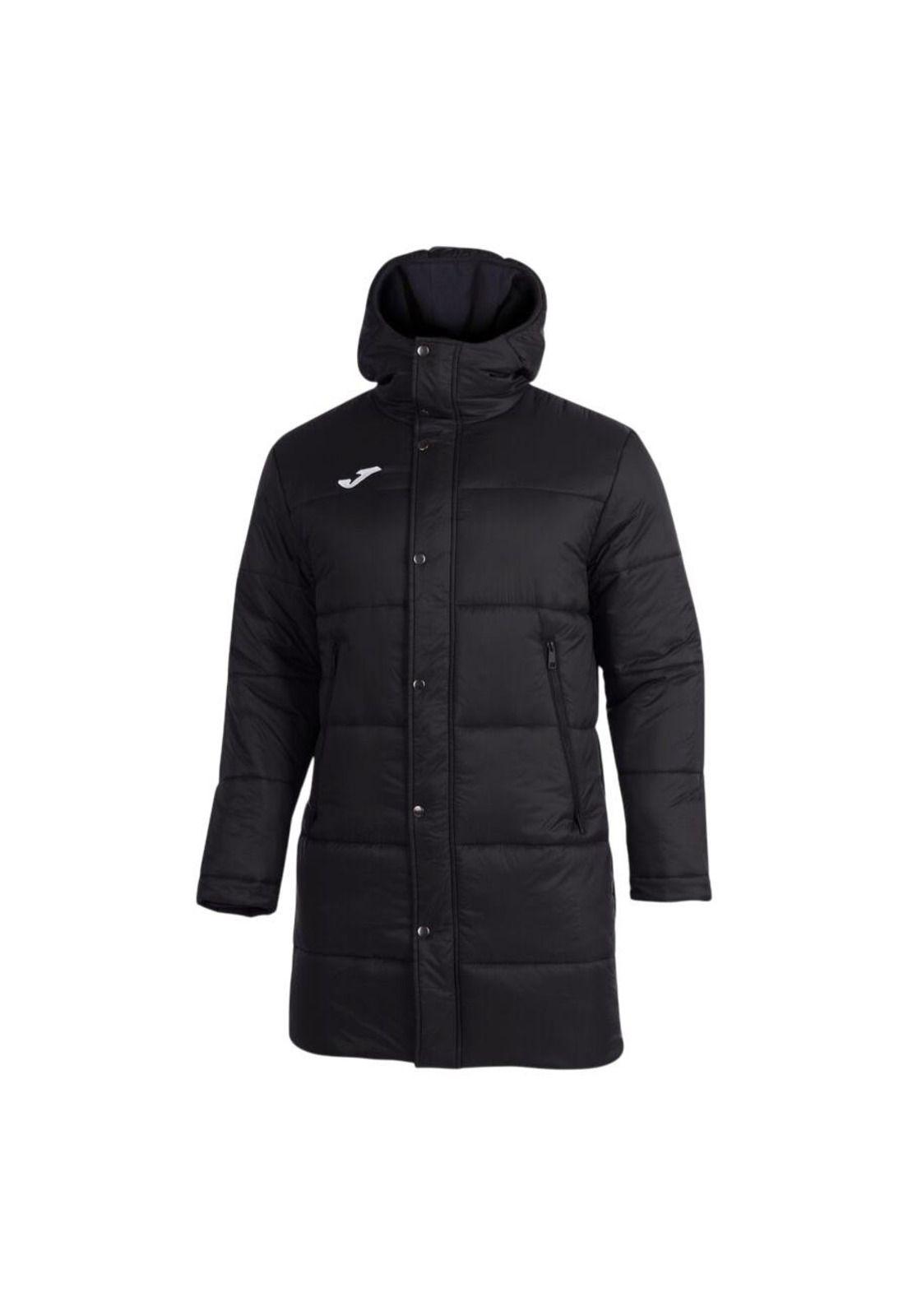 Parka Larga Hombre Islandia III Negro Joma-0