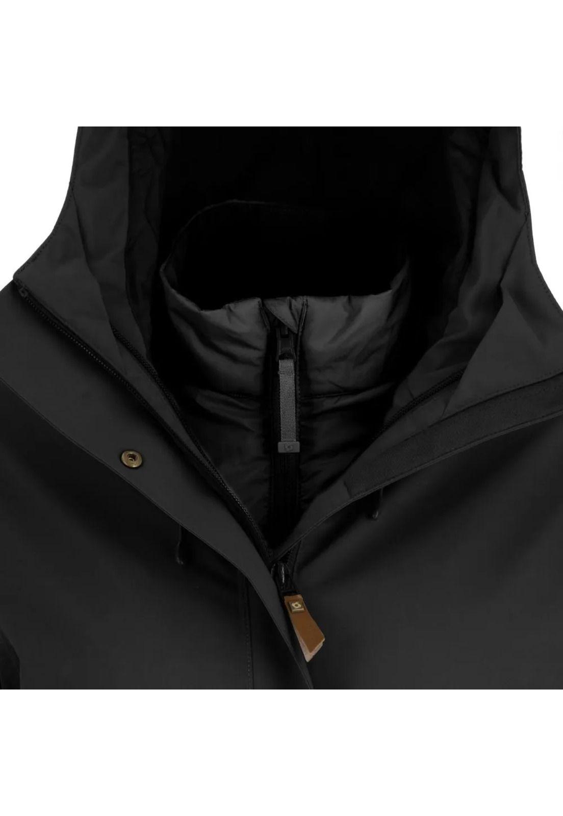 Chaqueta 3 en 1 Skien Mujer Negro Doite-3