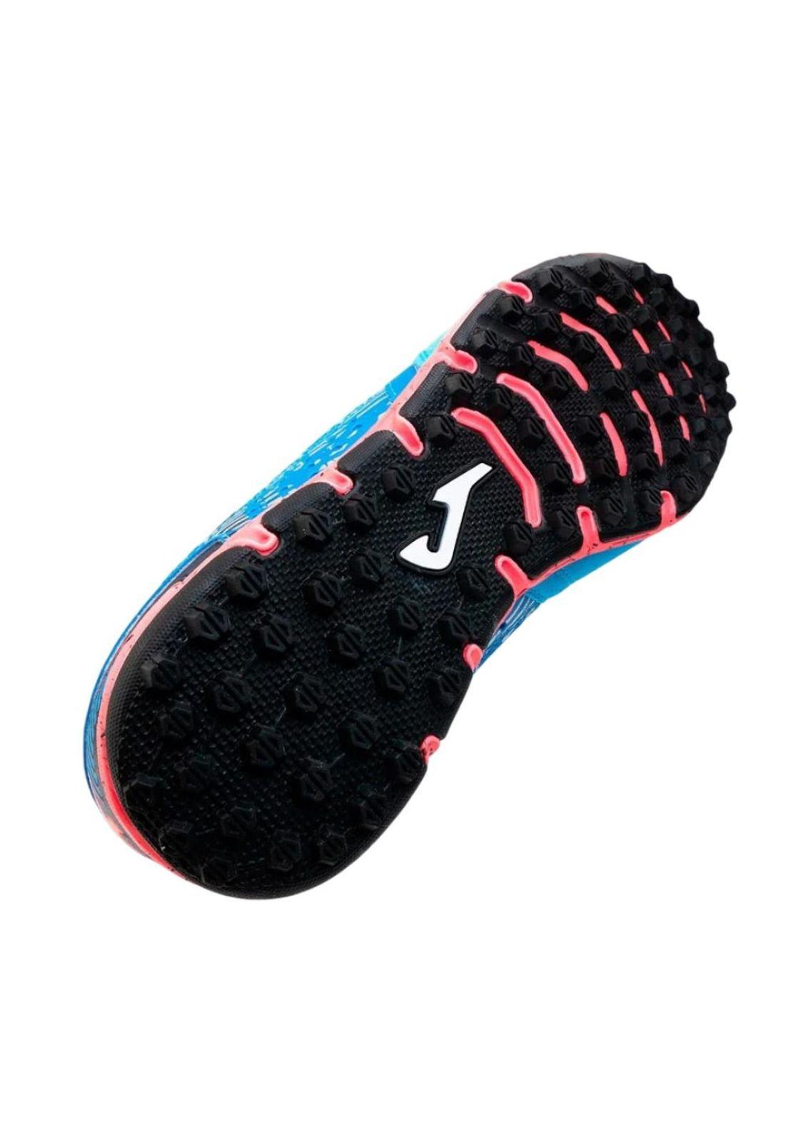 Zapatilla Fútbol Turf Hombre Mundial Azul Joma-3