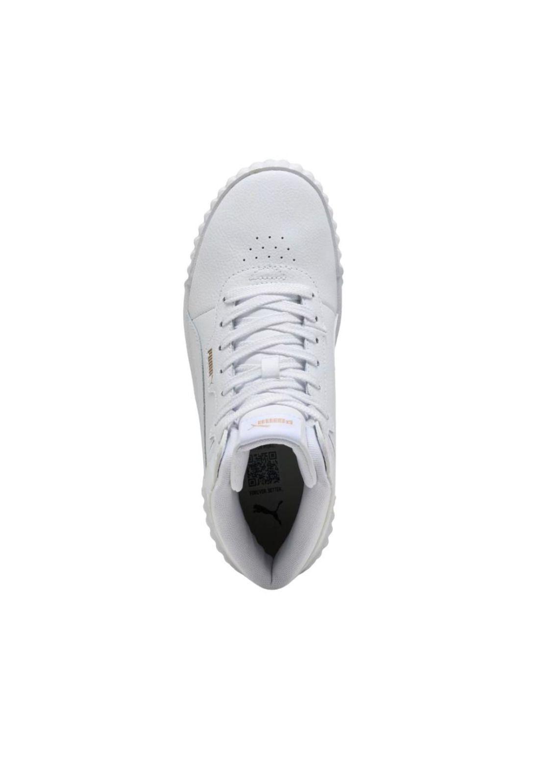 Zapatilla Mujer Carina 3.0 Mid Blanco Puma-2