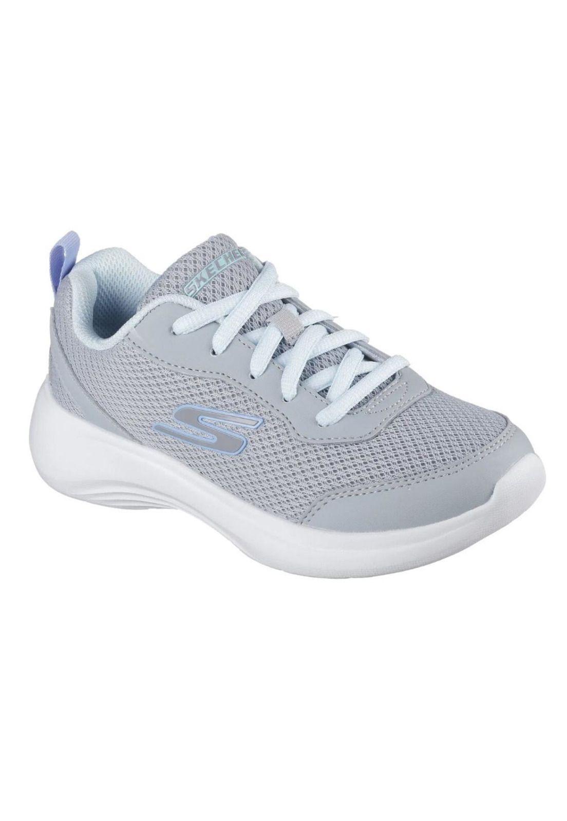 Zapatilla Kids Selectors Gris Skechers-1