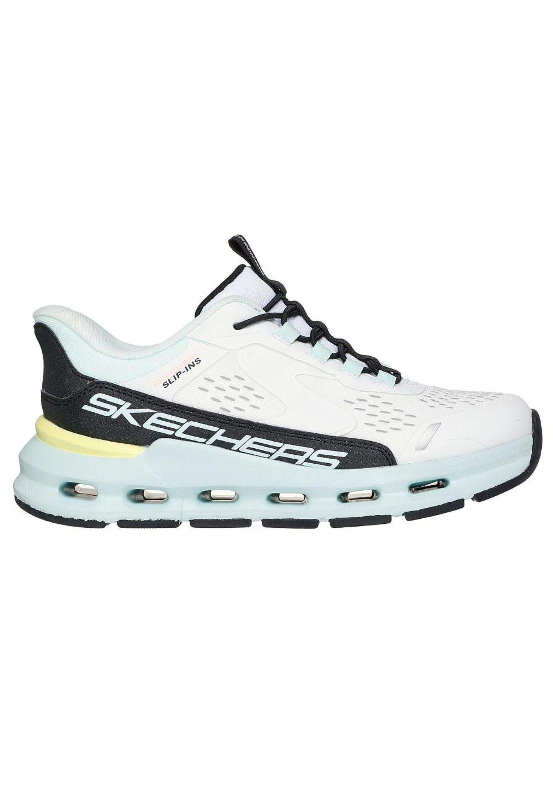 Zapatilla Mujer Glide Step Celeste Skechers-0