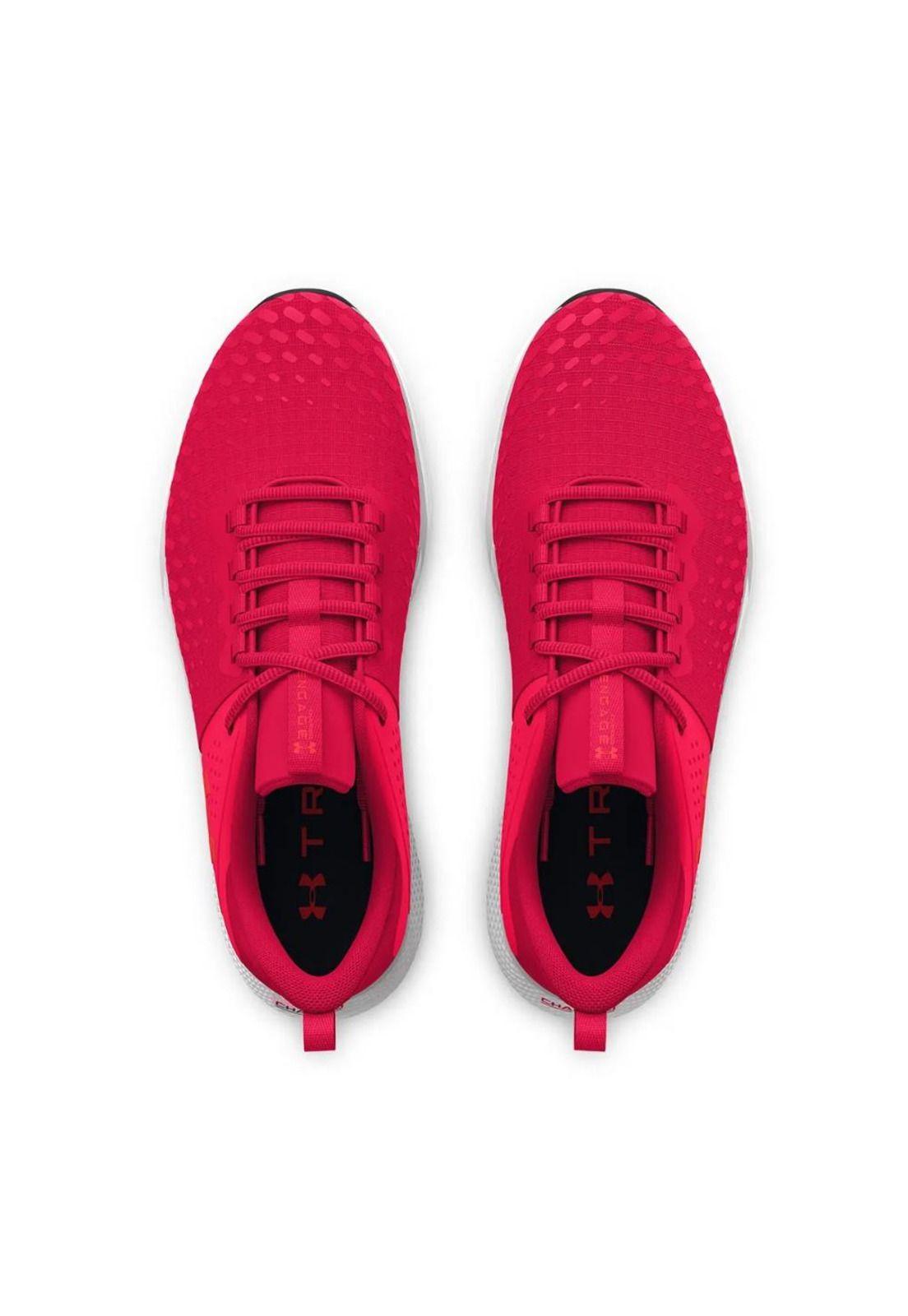 Zapatilla Hombre Charged Engage 2 Rojo Under Armour-2