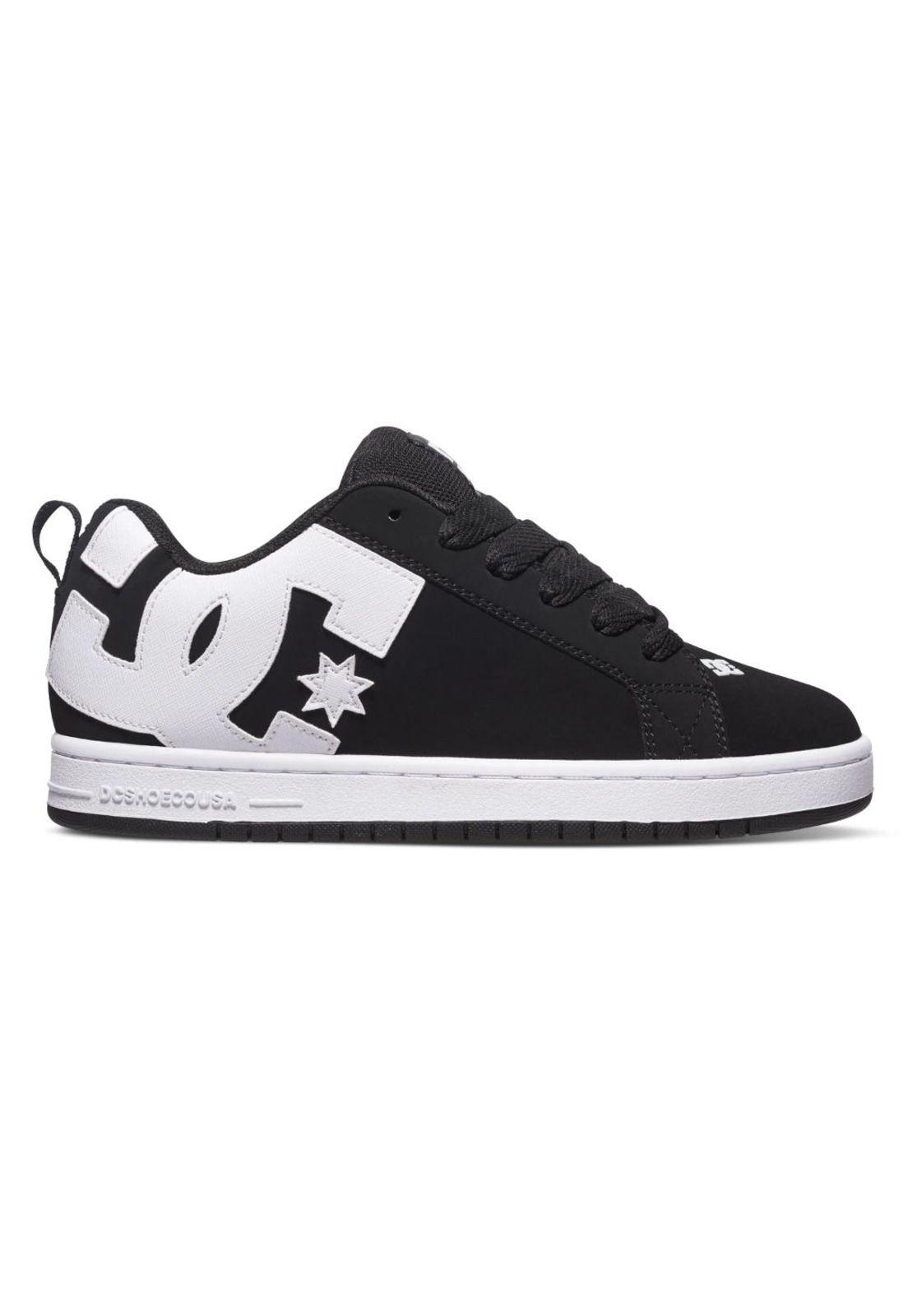 Zapatilla Hombre Court Graffik Negro DC-0