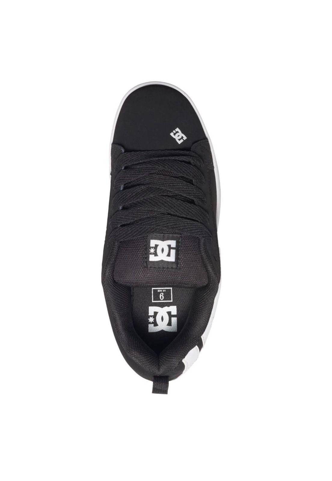 Zapatilla Hombre Court Graffik Negro DC-2