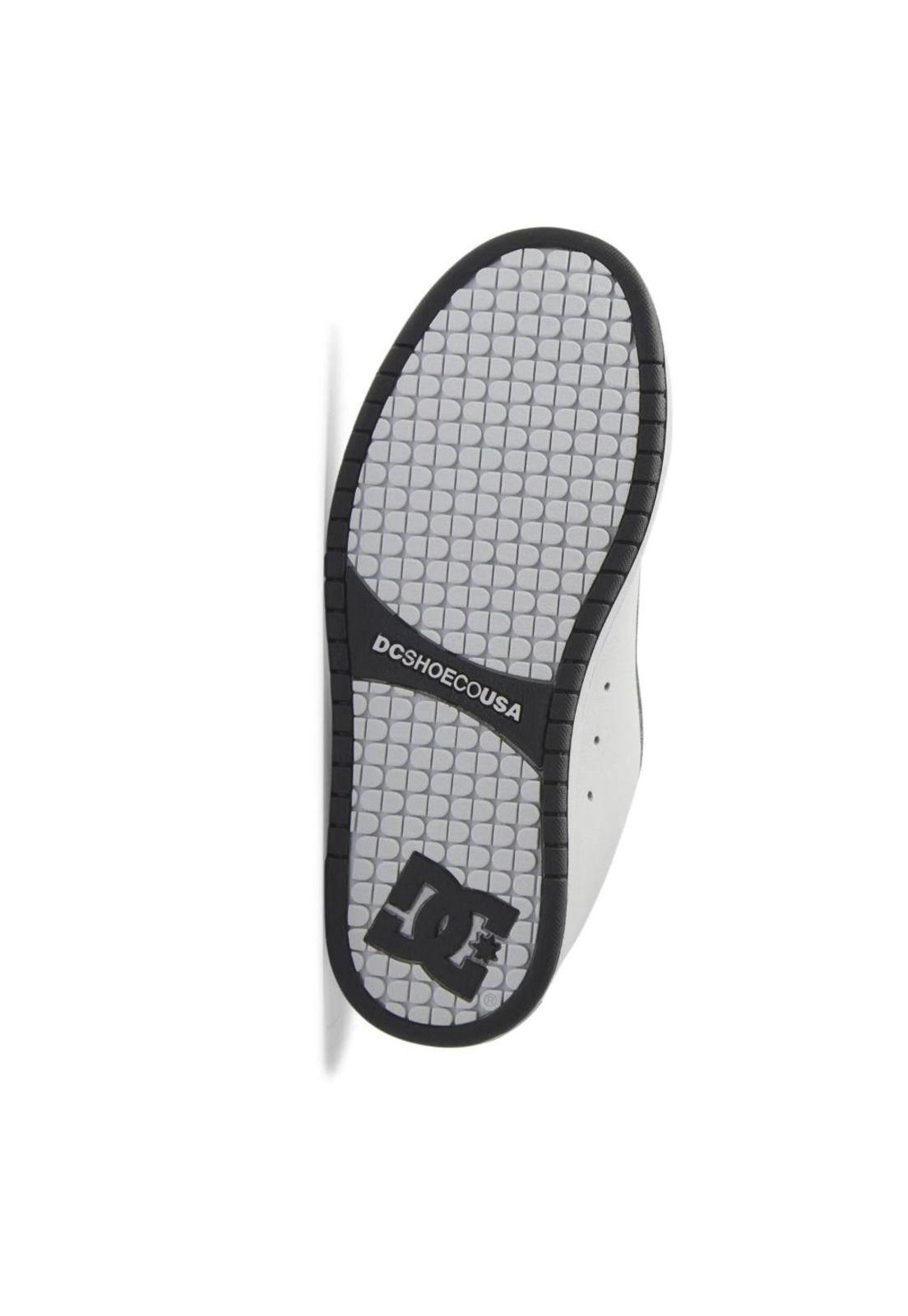 Zapatilla Hombre Court Graffik Blanco Negro DC-3