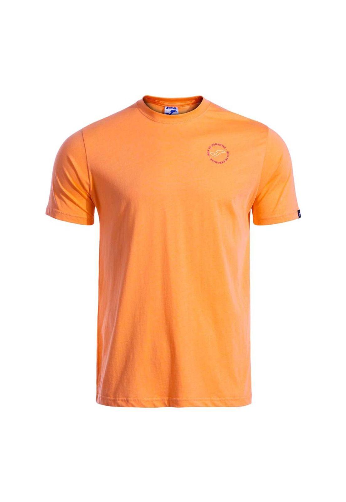 Polera Hombre Chameleon Naranjo Joma-0