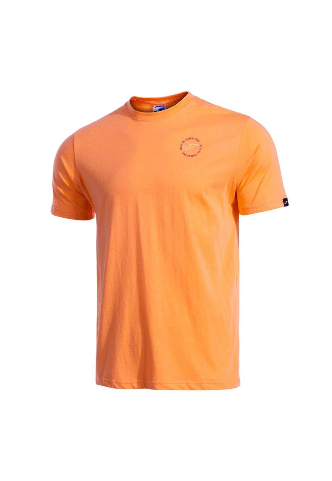 Polera Hombre Chameleon Naranjo Joma-2
