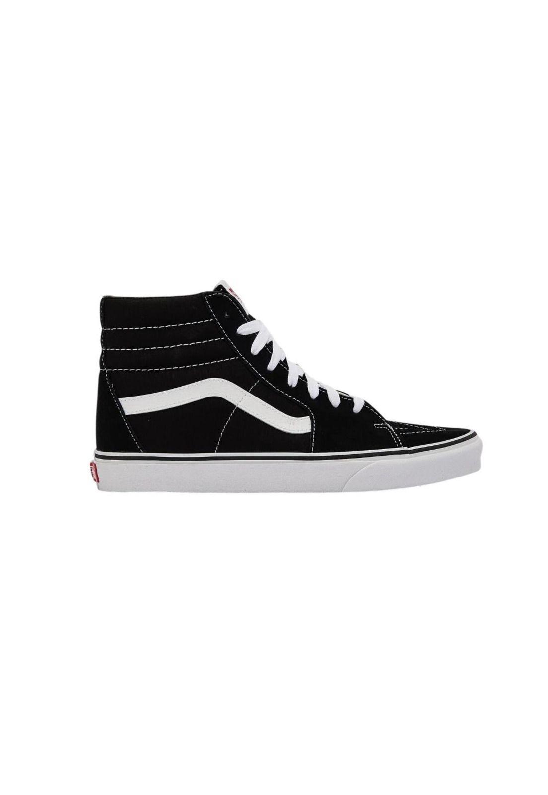 Zapatilla Mujer SK8 HI Negro Vans-0