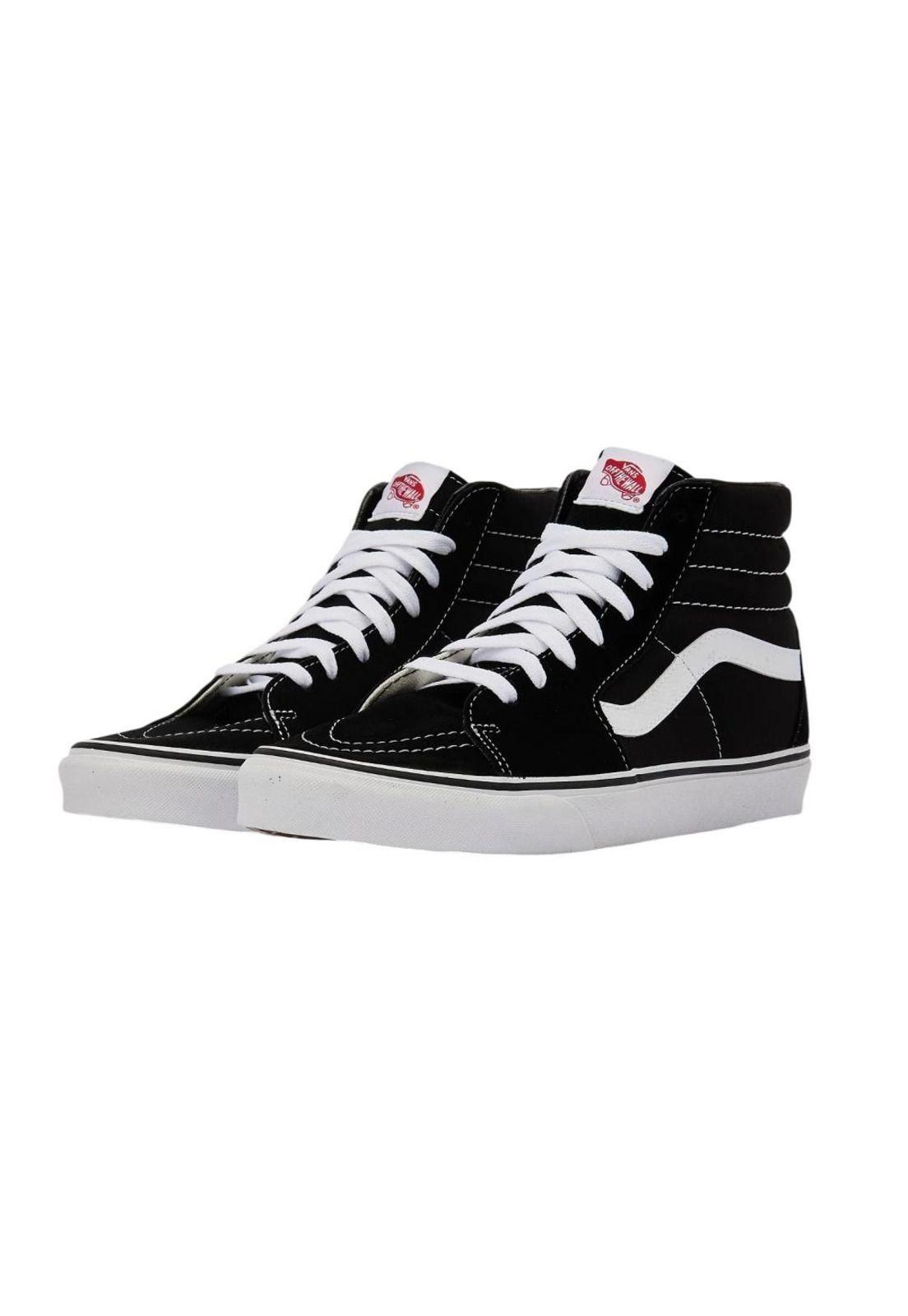Zapatilla Mujer SK8 HI Negro Vans-4