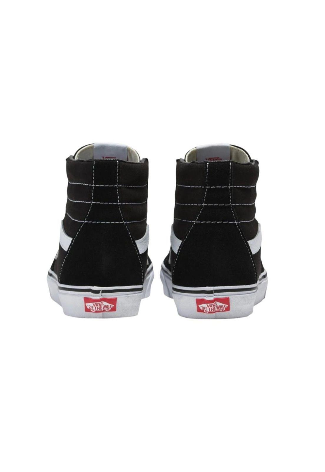 Zapatilla Mujer SK8 HI Negro Vans-5