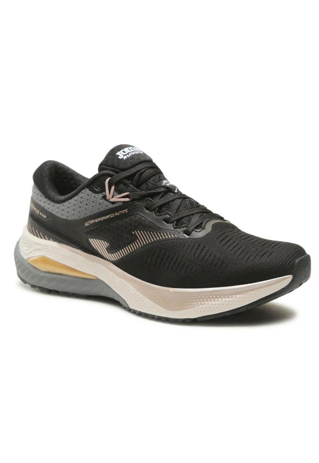 Zapatilla Running Hombre Hispalis Negro Joma-1