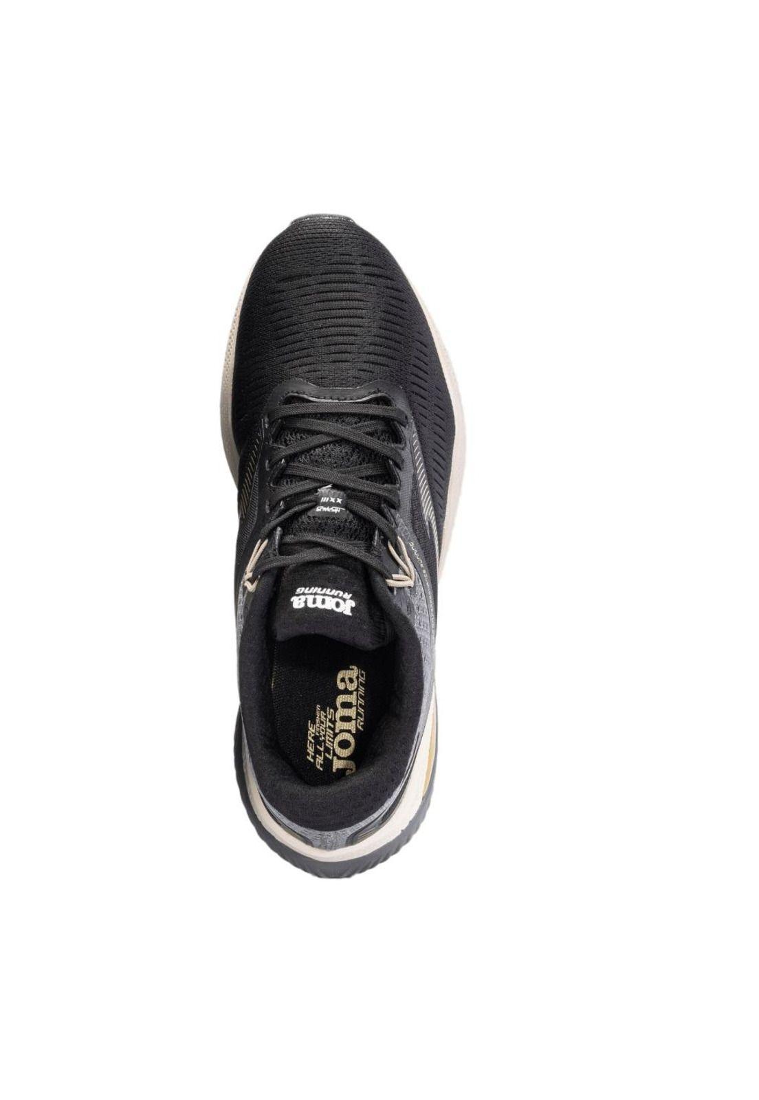 Zapatilla Running Hombre Hispalis Negro Joma-3