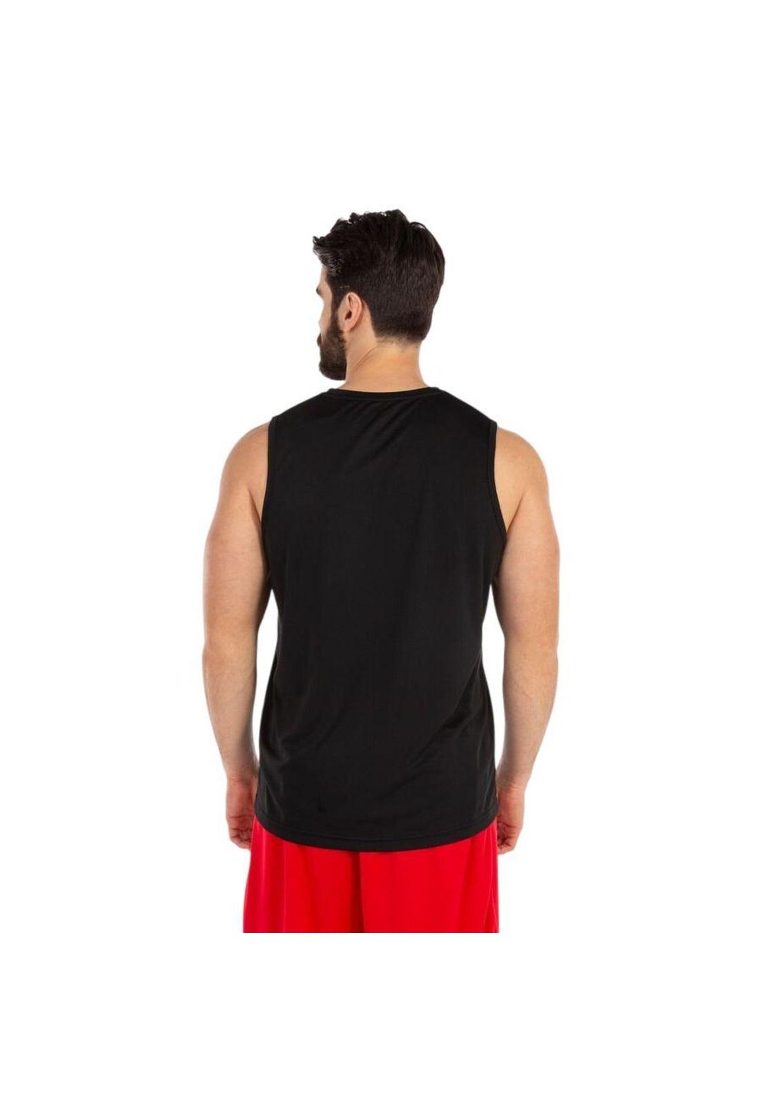 Polera Deportiva Hombre Combi Negra Joma-2