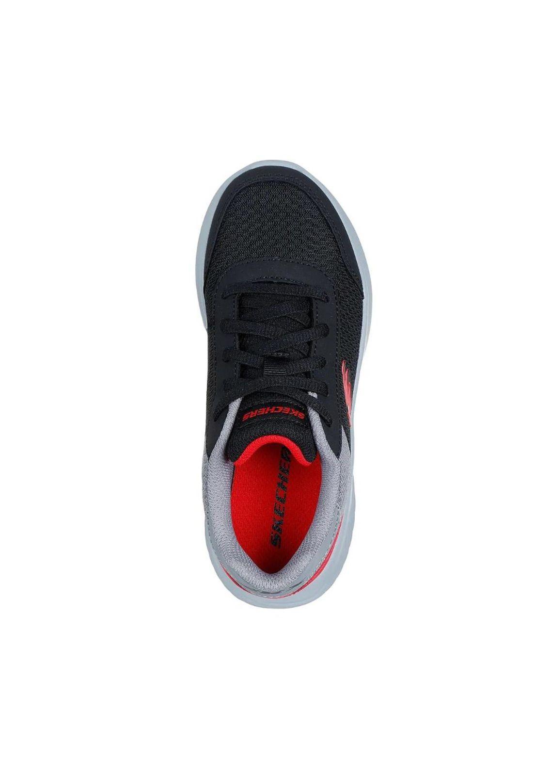 Zapatilla Kids Bounder Negro Skechers-2