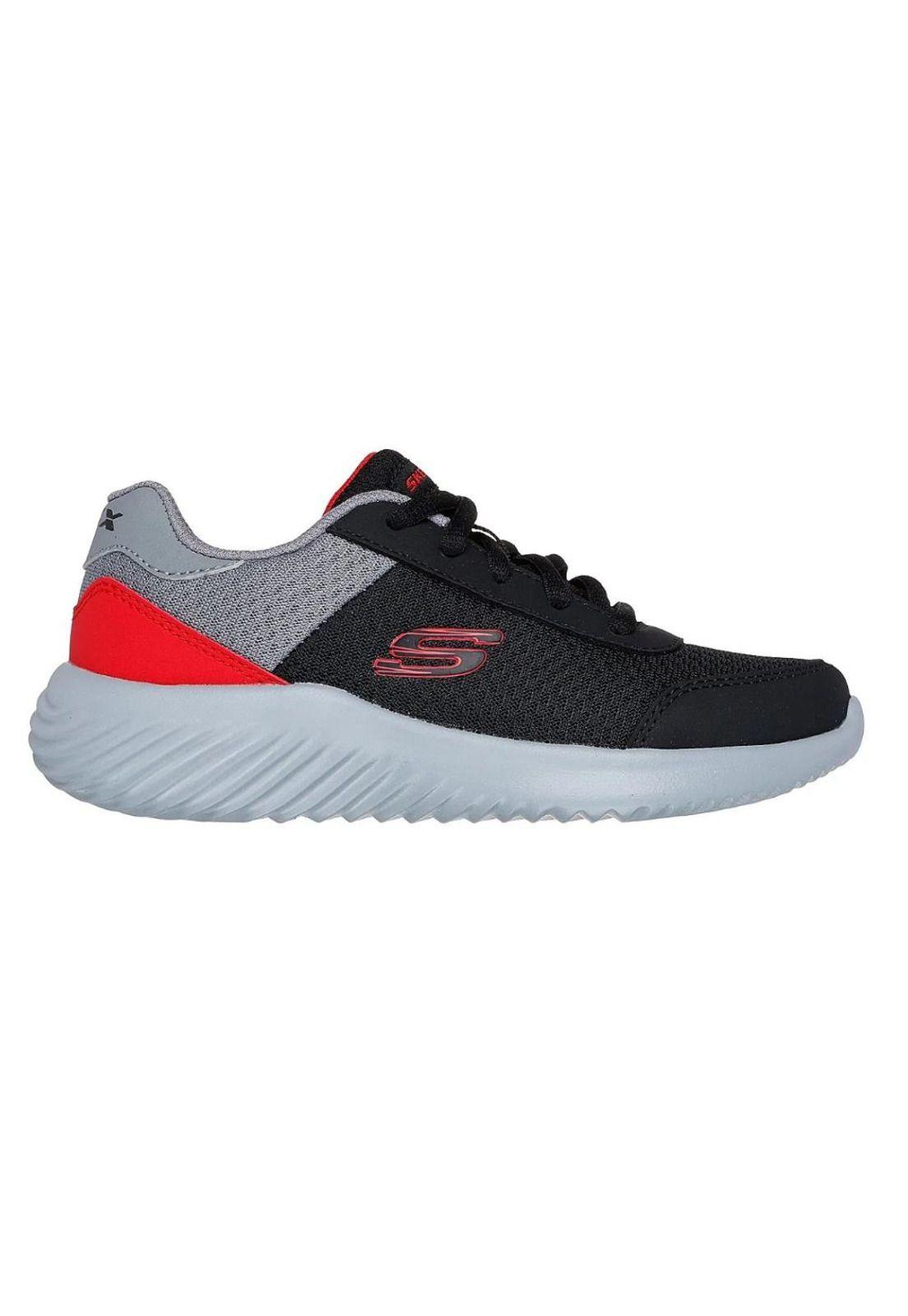 Zapatilla Kids Bounder Negro Skechers-0