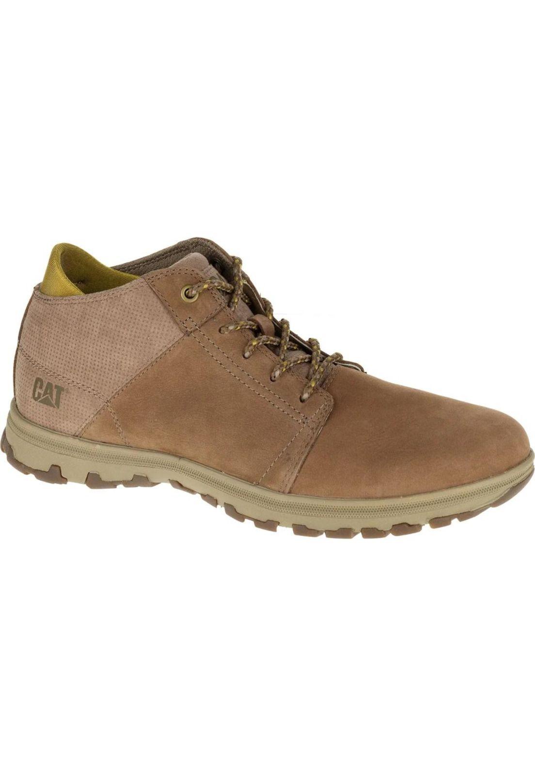 Zapato Hombre Science Mid Café Cat-1