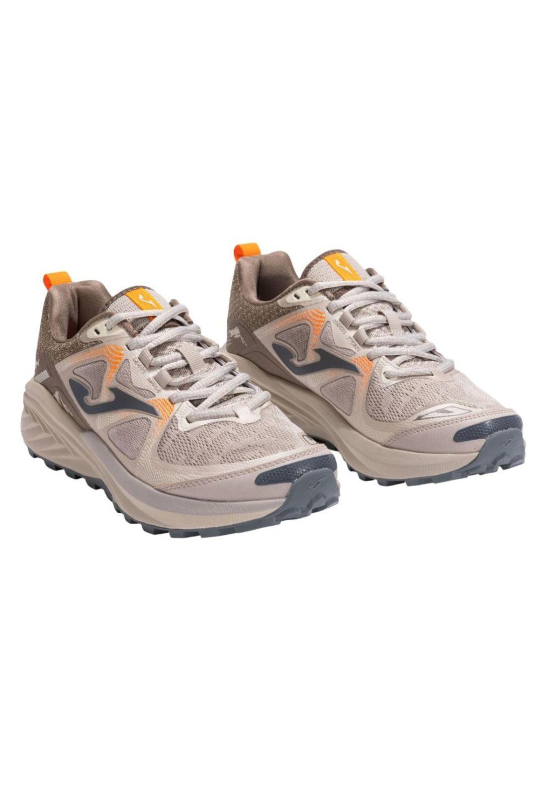 Zapatilla Trail Running Mujer Trek Beige Joma-1