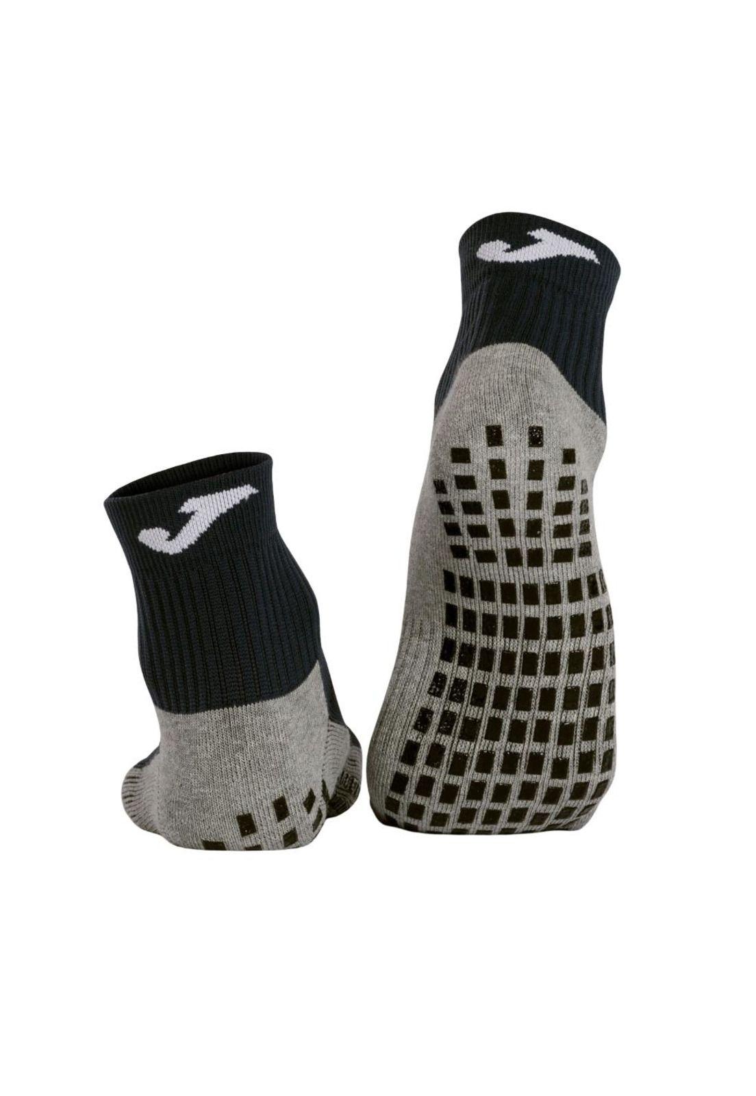 Calcetines Antideslizantes Pro Max Negro Gris Joma-2