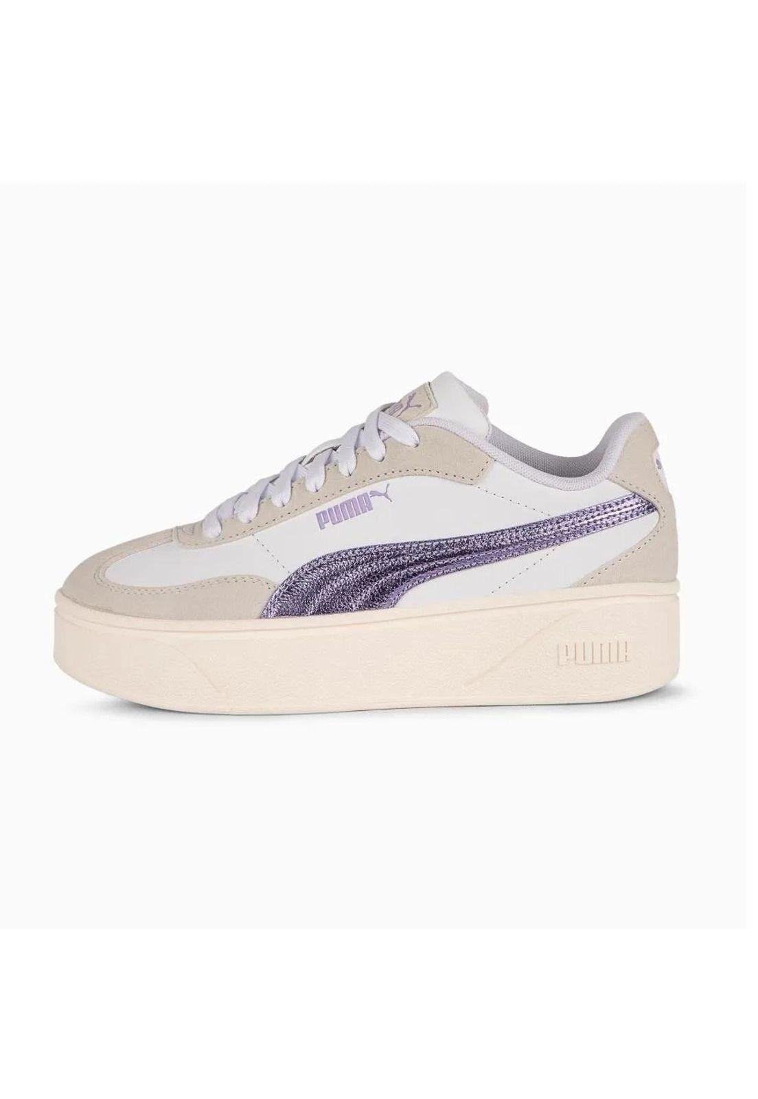 Zapatilla Mujer Club II Era Platform Blanco Puma-0