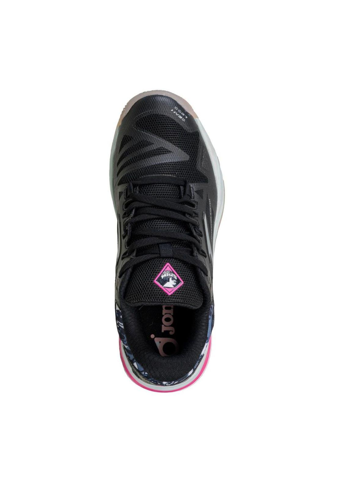 Zapatilla Pádel Mujer Spin 25 Negro Joma-2