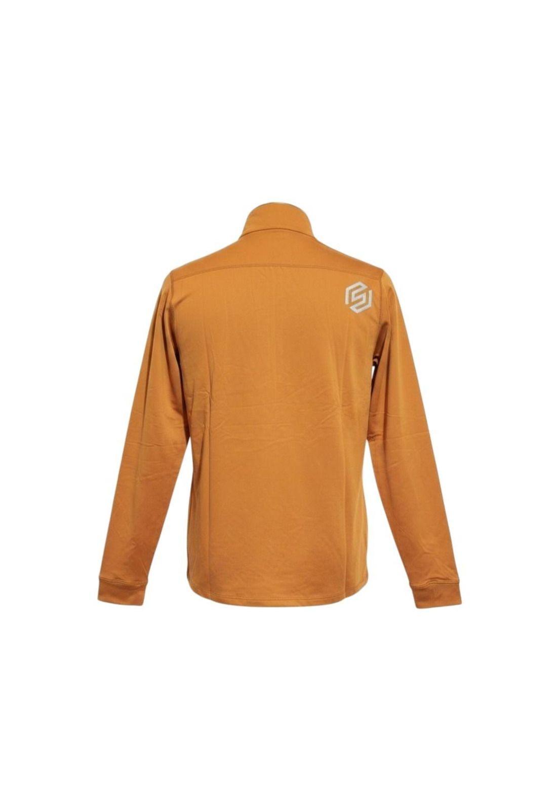 Polerón Técnico Hombre Rowen Miel Sphere Pro-2