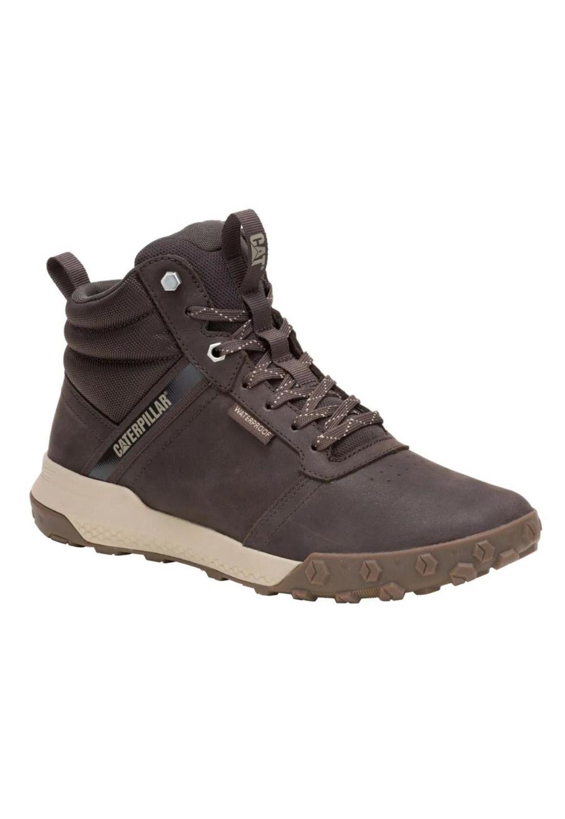 Zapatilla Hombre Hex Ready Café Cat-1