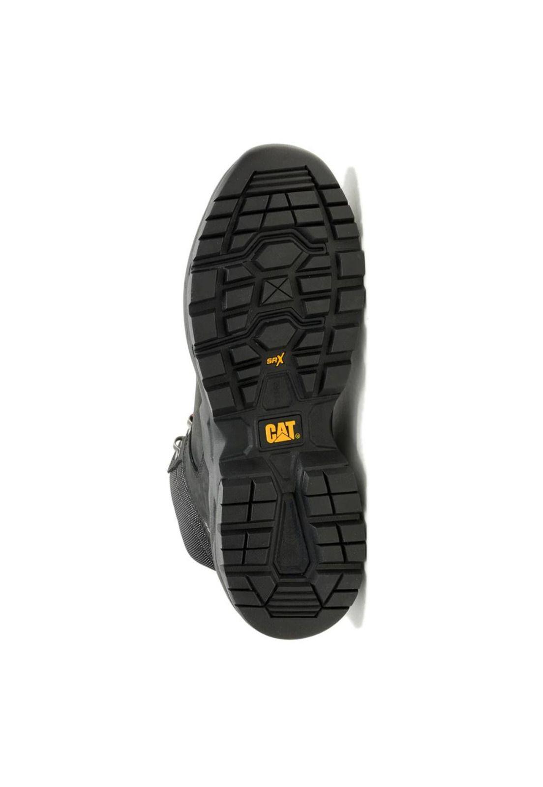 Botín Hombre Surge Hiker Negro Cat-3