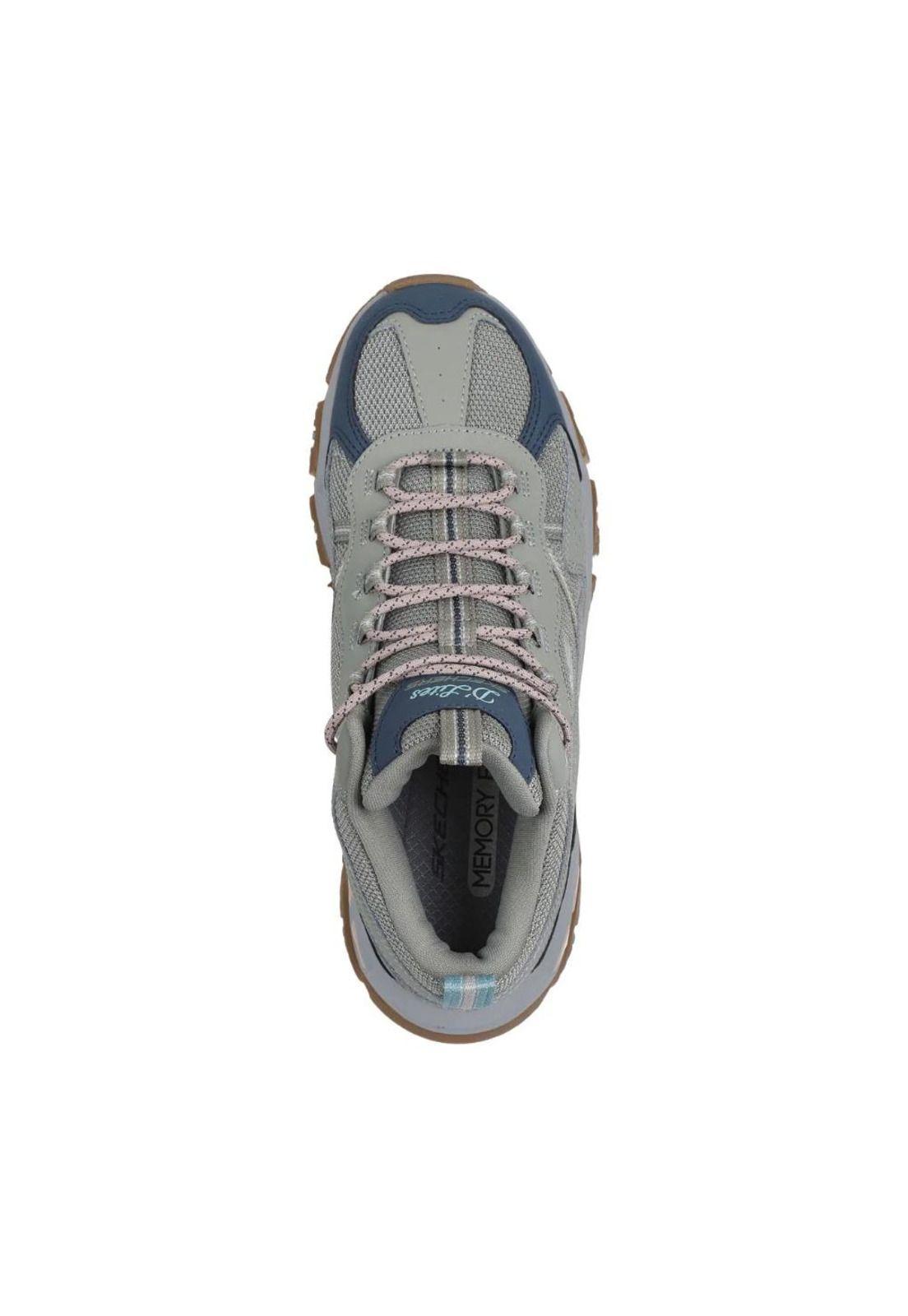Zapatilla Mujer D'Lites Hiker Celeste Skechers-2