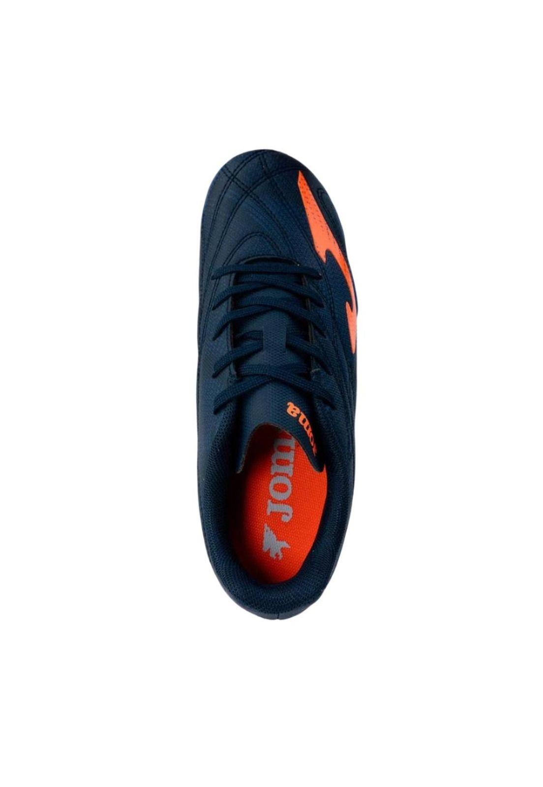 Zapatilla Fútbol Turf Kids Evolution Azul Marino Joma-2