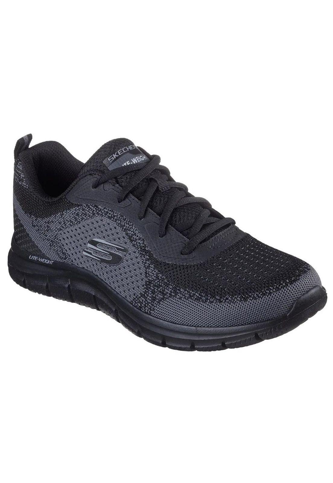 Zapatilla Hombre Track Glendor Negro Skechers-1