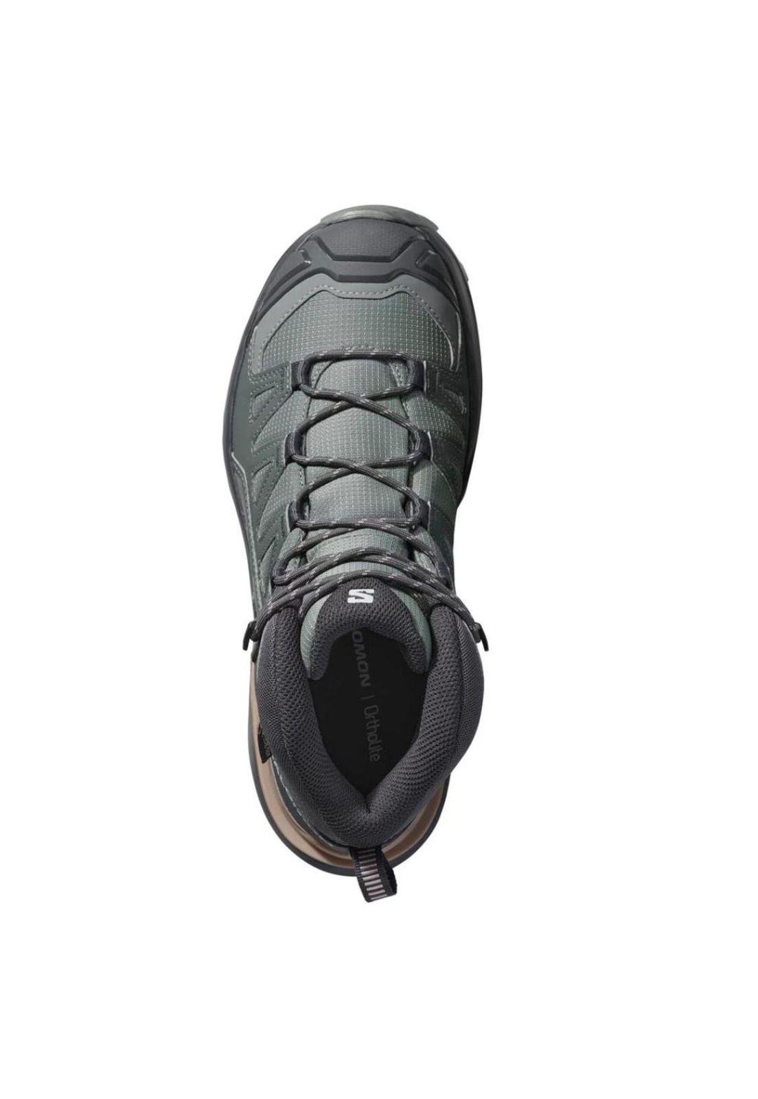 Botín Mujer X Ultra 360 Mid Verde Salomon-2