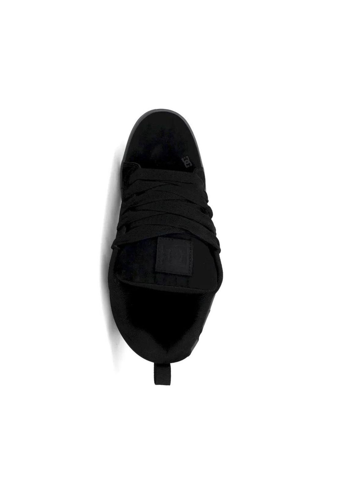 Zapatilla Hombre Court Graffik SE Negro DC-2