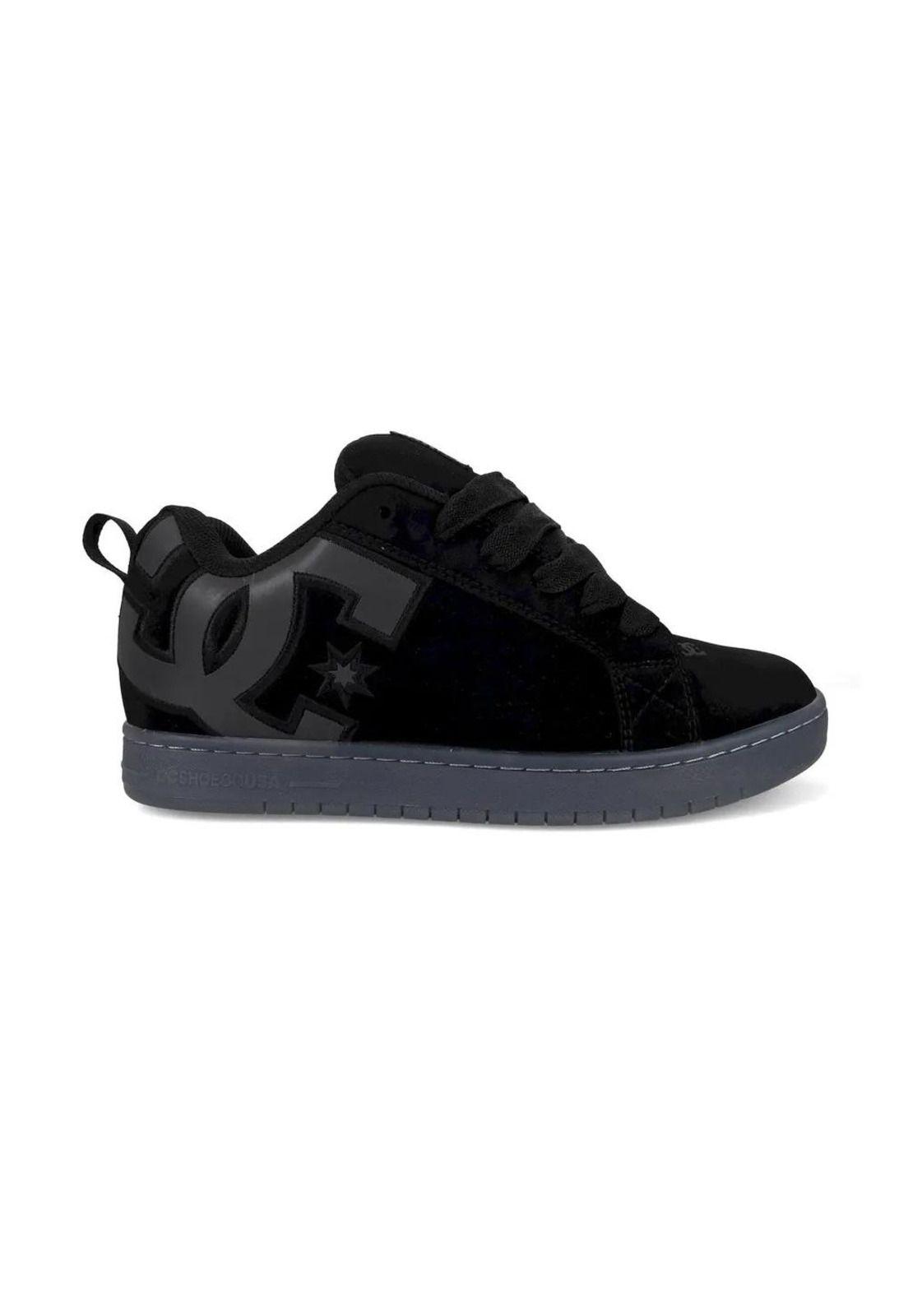 Zapatilla Hombre Court Graffik SE Negro DC-0
