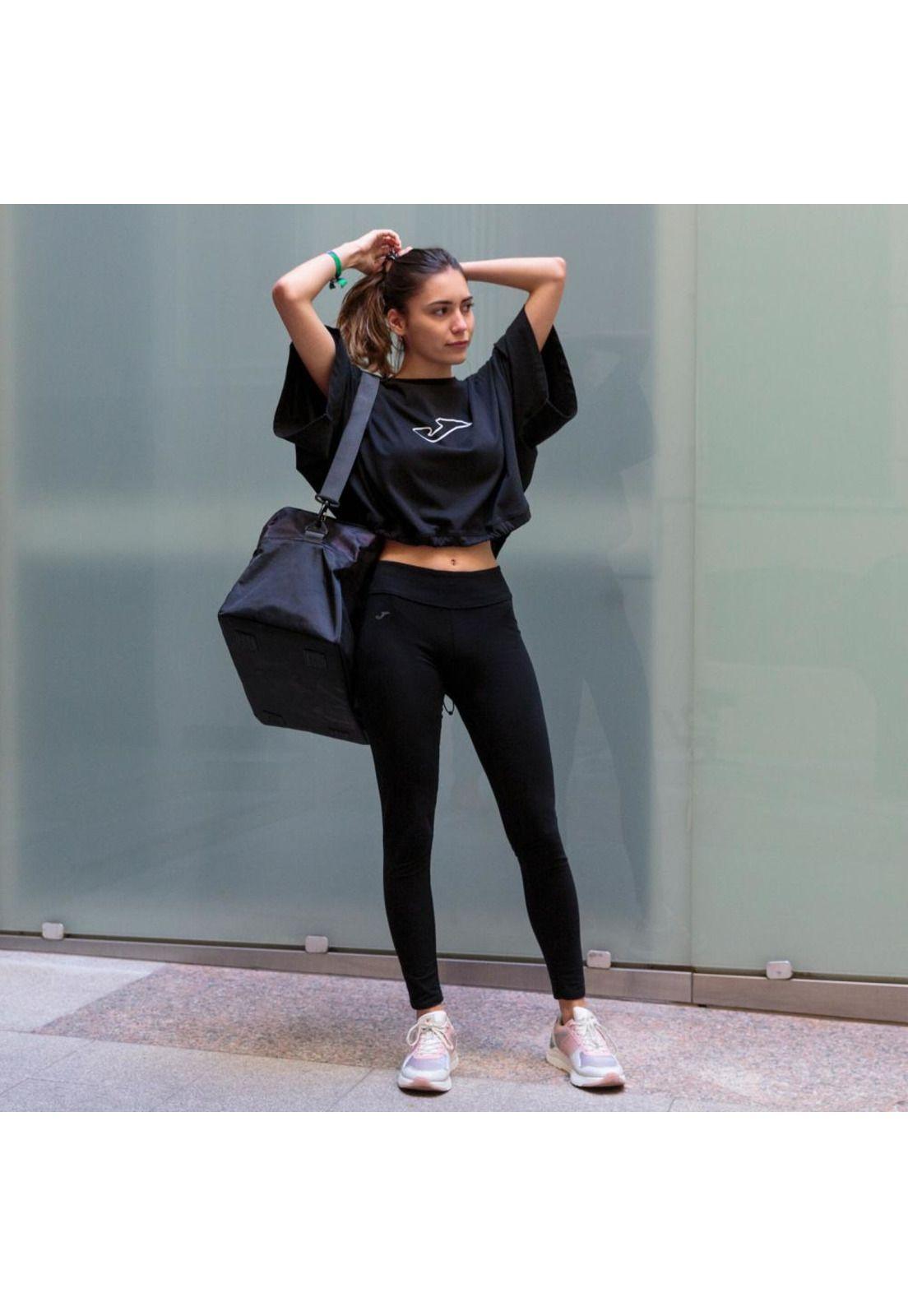 Calza Deportiva Mujer Street Negra Joma-3