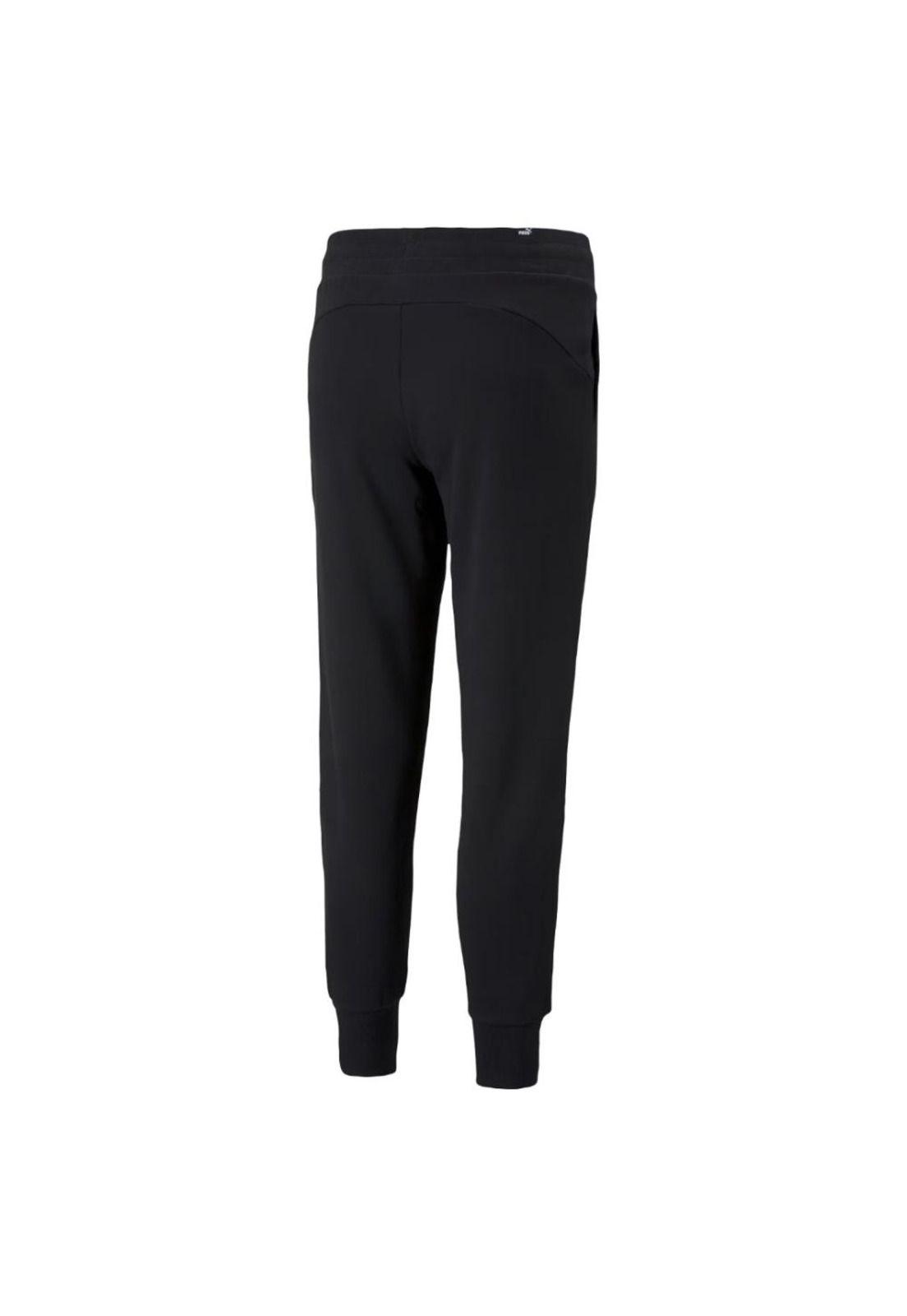 Pantalón Deportivo Mujer Ess Negro Puma-1