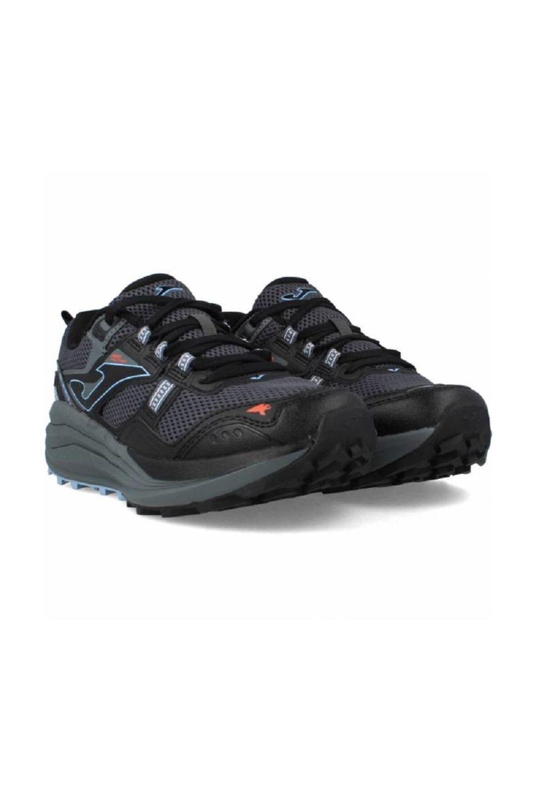 Zapatilla Trail Mujer Shock Negro Joma-1