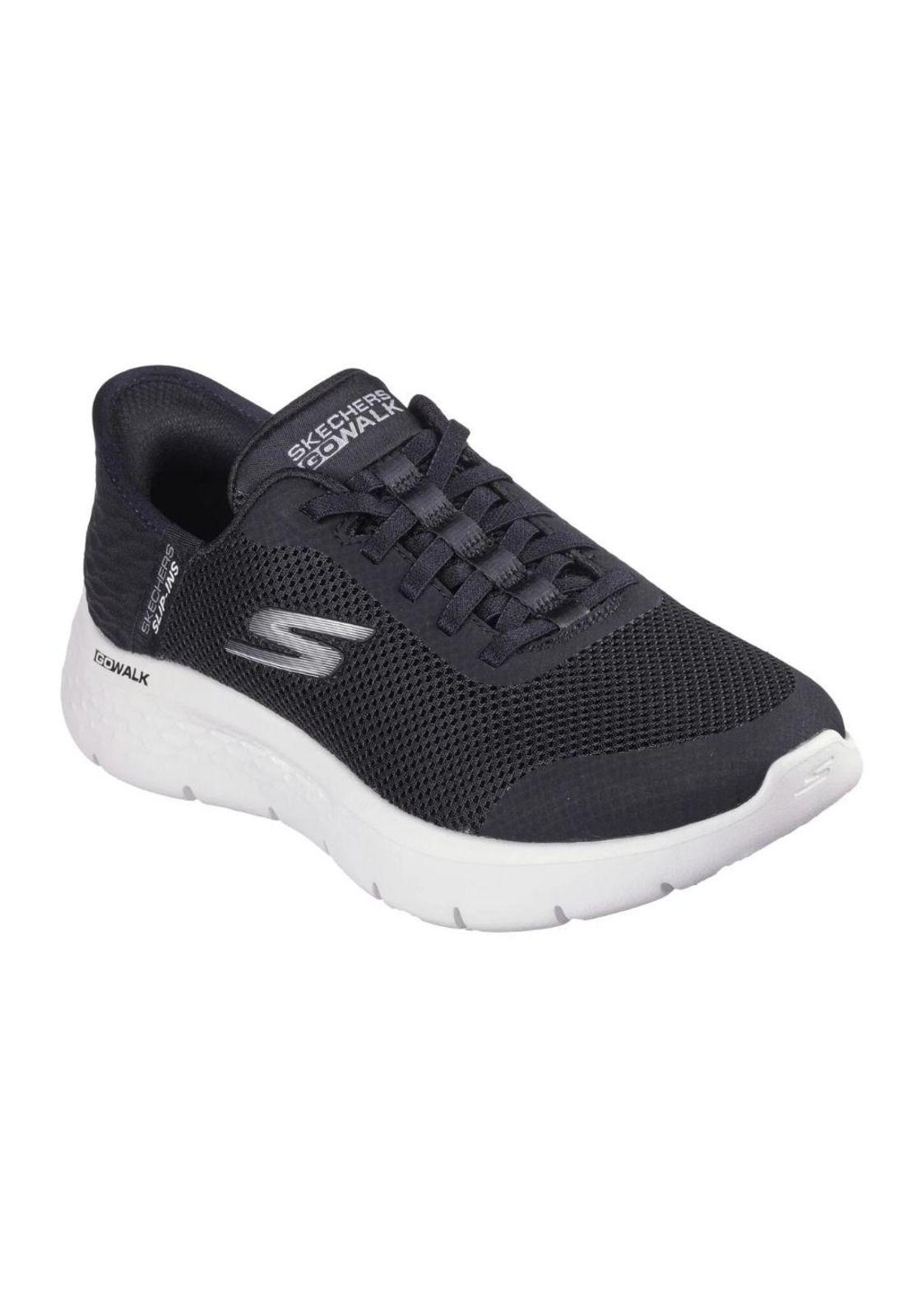 Zapatilla Mujer Slip-ins Go Walk Negro Skechers-1