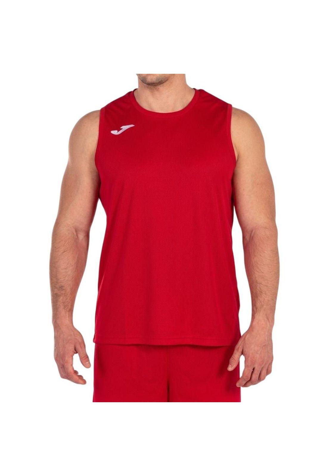 Polera Deportiva Hombre Combi Rojo Joma-0