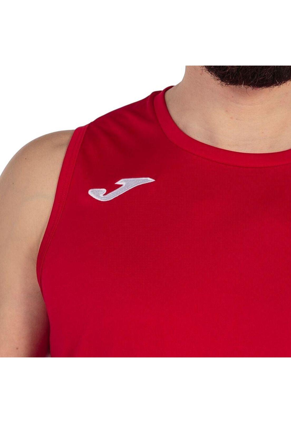 Polera Deportiva Hombre Combi Rojo Joma-2
