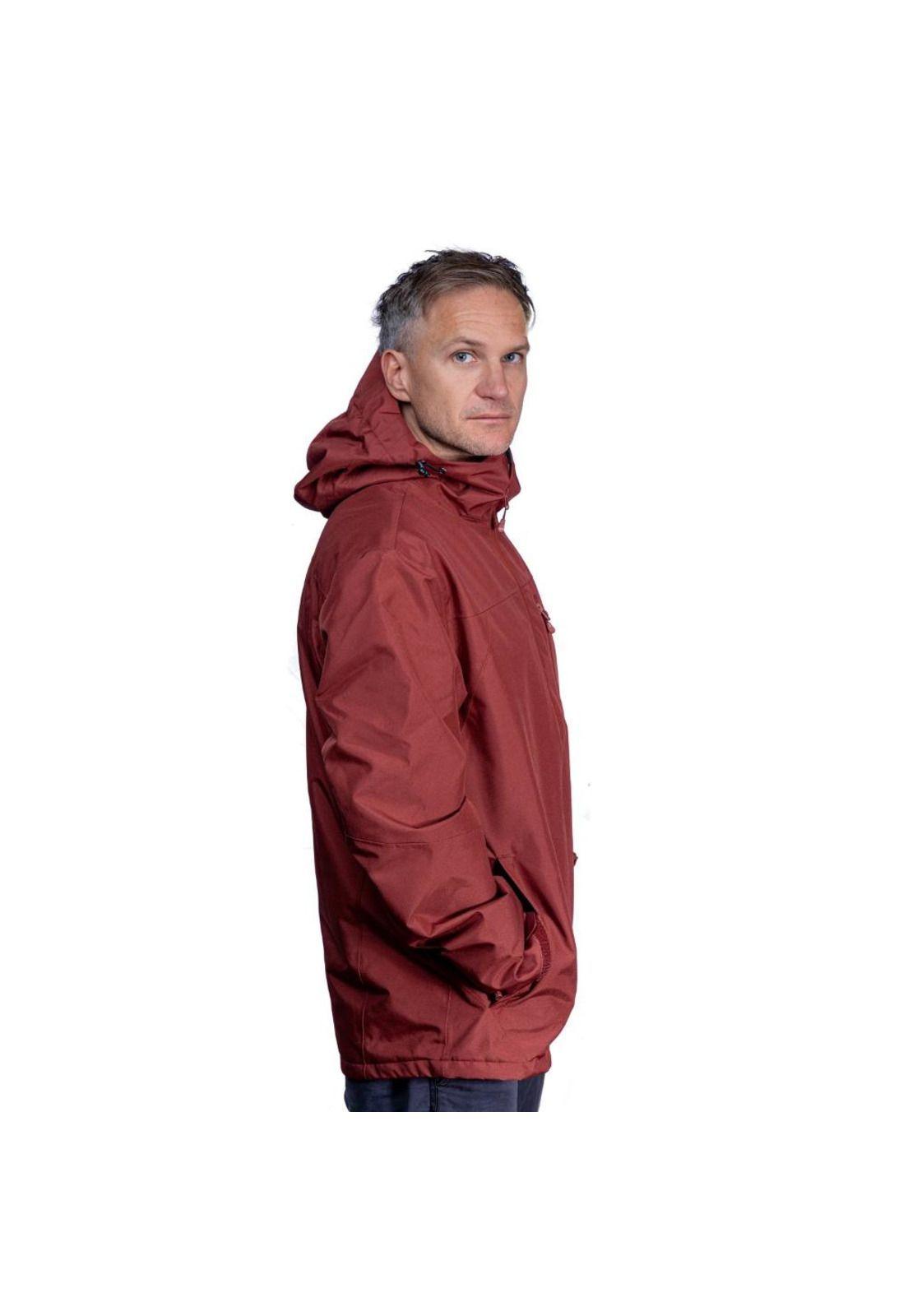 Chaqueta Impermeable Hombre Sirius Ladrillo Aparso-4