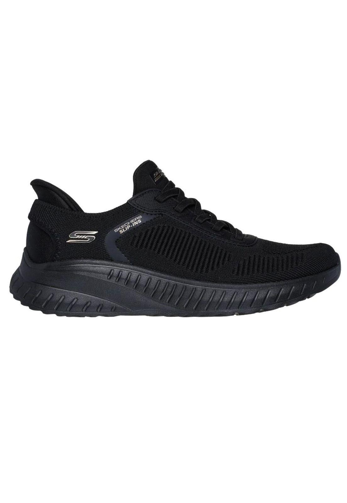 Zapatilla Mujer BOBS Sport Squad Negro Skechers-0
