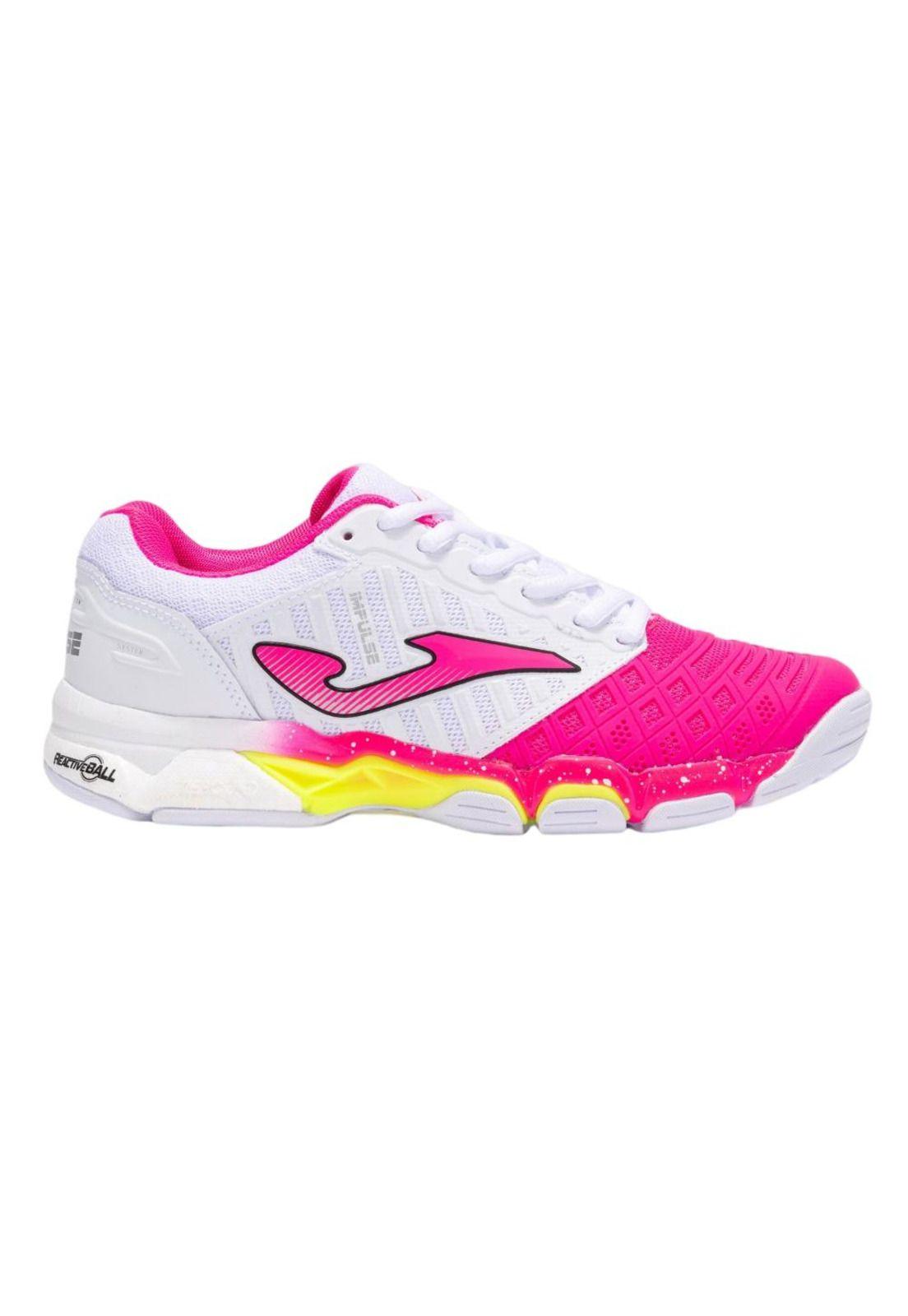 Zapatilla Voleibol Mujer V. Impulse Blanco Rosa Joma-0